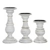 Set of 3 Rustic Pillar Candle Holder - Olivia & May - image 3 of 4