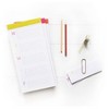 Undated Planner List Pad big ta-do Fuchsia - lake + loft: Agenda 52, Daily To-Do, Rigid Backing, Perforated Pages - 2 of 2