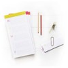 Undated Planner List Pad big ta-do Fuchsia - lake + loft: Agenda 52, Daily To-Do, Rigid Backing, Perforated Pages - image 2 of 2