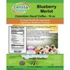 Larissa Veronica Blueberry Merlot Colombian Decaf Coffee (Gourmet, Naturally Flavored, Whole Coffee Beans) (16 oz, ZIN: 566639) - 2 of 4