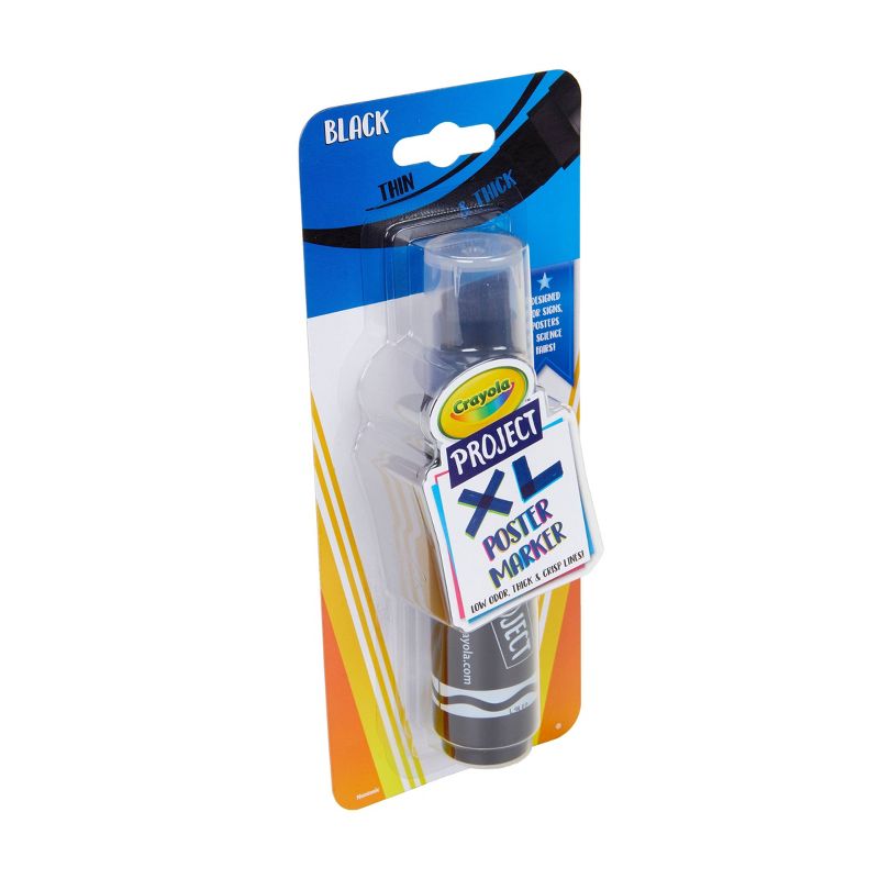 1ct Crayola Project XL Poster Marker - Black, 2 of 4