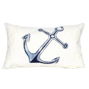 Liora Manne Visions II Coastal Indoor/Outdoor Pillow.. - 1 of 4