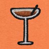 Dalix Mens Espresso Martini Midweight Garment Dye Tee - 2 of 4
