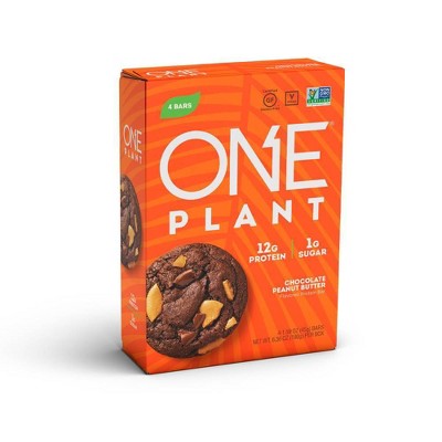 ONE Bar Plant Protein Bar - Chocolate Peanut Butter - 4ct