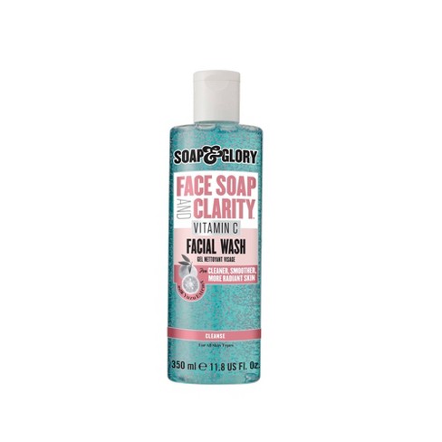 Soap & Glory Face Soap & Clarity 3-in-1 Daily Vitamin C Facial Wash - 11.8  Fl Oz : Target