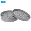 Unique Bargains Lightweight Sturdy Durable Stylish Appearance Plant Saucers 4 Pcs - 3 of 4