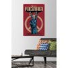 Trends International DC Studios Peacemaker: Season 2 (2025) - Give Peace A Second F#cking Chance Unframed Wall Poster Print Clear Push Pins Bundle - 2 of 4