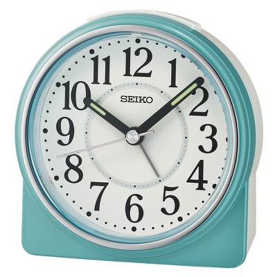 orientering Villain tryk Seiko 4" Marui Bedside Alarm Clock : Target