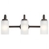 Kichler Lighting Kennewick 3 - Light Vanity in  Olde Bronze - 4 of 4