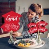 Big Dot of Happiness 2026 Red Graduation Party Centerpiece Sticks - Showstopper Table Toppers - 35 Pieces - 3 of 4