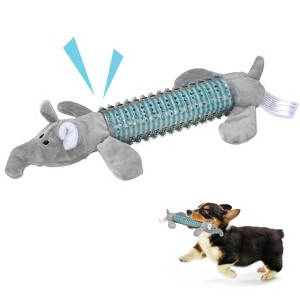 VECELA Pet Supplies Dog Toys, Dog Chew Toys for Small & Medium Dog, Biting Toys Pet Plush Rubber Toys for Teething - 1 of 4