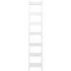 Resenkos Bookshelf, Bookcase Standing Shelf Unts,7-Tier Corner Shelf, 78.7" Narrow Bookshelf Corner Bookcase,White - 4 of 4
