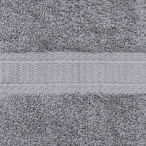 Angel Sar 18-Piece Bath Towel Set, Solid Color Cotton Towel Collection with OEKO-TEX Certification - 1 of 4