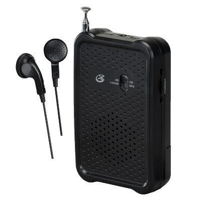 Gpx Portable Am/fm Radio : Target