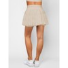 Clotth Women's High Waisted Pleated Skirt Athletic Skorts, Ruffle Tennis Skirts Golf Sports, Running Skorts With Shorts Pockets - 4 of 4
