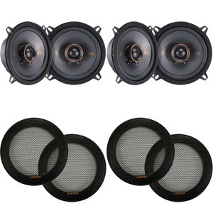 Kicker (2 Pair ) 51KSC504 KS-Series 5.25" Speakers w/ Optional KSC5G Grilles - 1 of 4