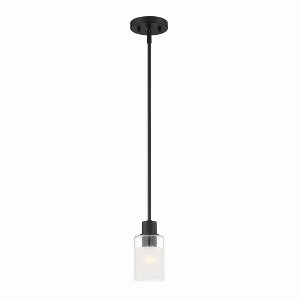 Designers Fountain Cedar Lane 1 - Light Pendant in  Matte Black - 1 of 1