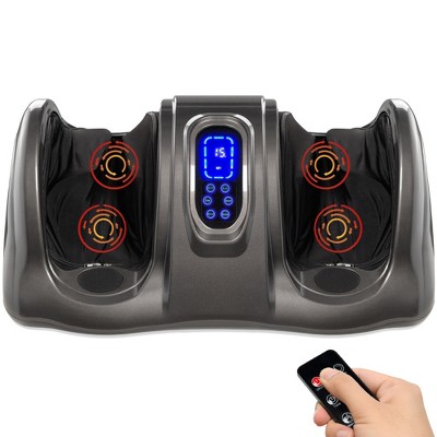 Binecer Shiatsu Foot Massager, Foot Massager Machine with Heat and  Pressure, 4 Modes & Intensities, Remote Control, Kneading, Rolling,  Scraping for