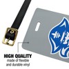 The University of New Orleans Secondary Logo Luggage ID Tags Suitcase CarryOn Cards  Set of 2 - 2 of 4