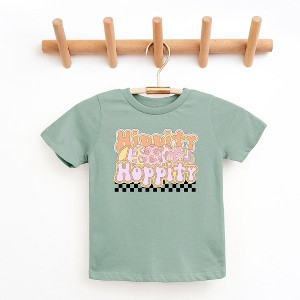 The Juniper Shop Hippity Hoppity Eggs Youth Short Sleeve Tee - 1 of 2