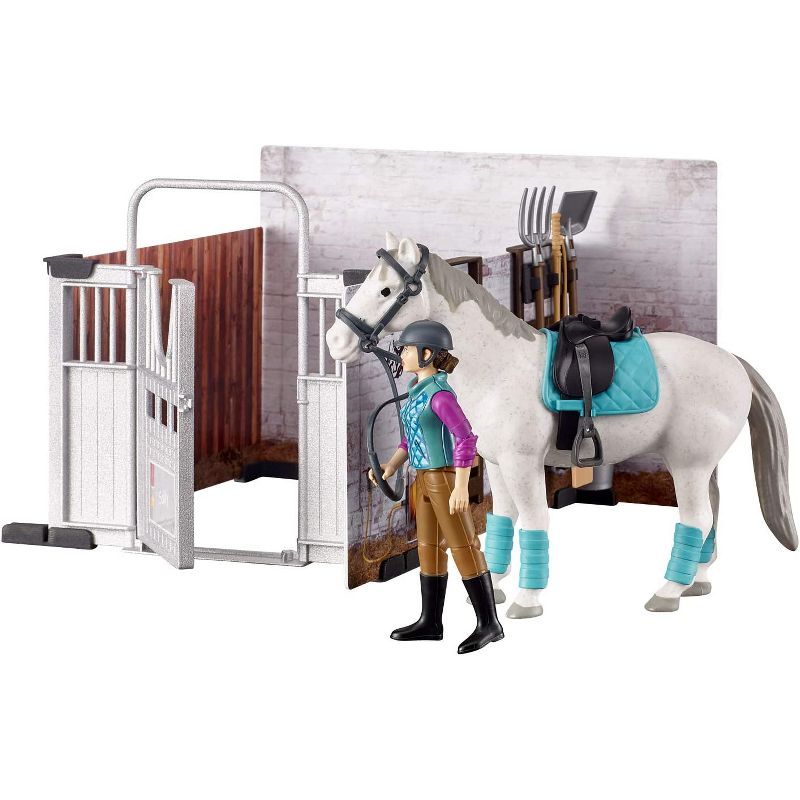 Bruder Bworld Horse Barn Action and Animal Figures Set, 3 of 8