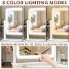Vanity Mirror with Lights, Makeup Mirror with Smart Touch Control, 3-Color Dimmable Lighting, for Vanity Desk Tabletop - 4 of 4