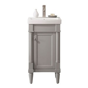 Legion Furniture 18 Inches Gray Sink Vanity - 1 of 4