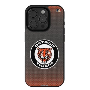 MLB Cooperstown Central Teams Linen Bump Cell Phone Case for Apple iPhone - 1 of 4