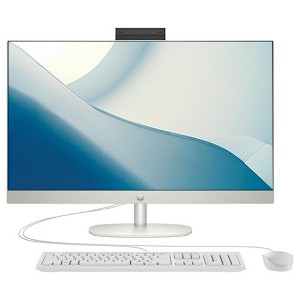 HP 23.8" AIO Desktop PC, FHD Display, AMD Ryzen 5 7520U, 8GB 512GB W11H - Manufacturer Refurbished - 1 of 3