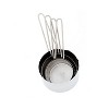 Winco Measuring Cup Set, 4pcs Set, Wire Handle, Stainless Steel : Target