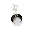 Winco Measuring Cup Set, 4pcs Set, Wire Handle, Stainless Steel