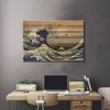 The Great Wave at Kanagawa 1829 Wood Print by Katsushika Hokusai - iCanvas - 3 of 3