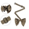 INSPIRE CHIC Men's Pre-tied Adjustable Satin Bow Tie - 2 of 4