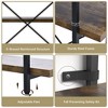 47'' Heavy Duty Bookshelf, Industrial 5 Tier Bookcase with Steel Frame, Modern Tall Bookshelf Storage Organizer for Living Room, Home Office - 4 of 4