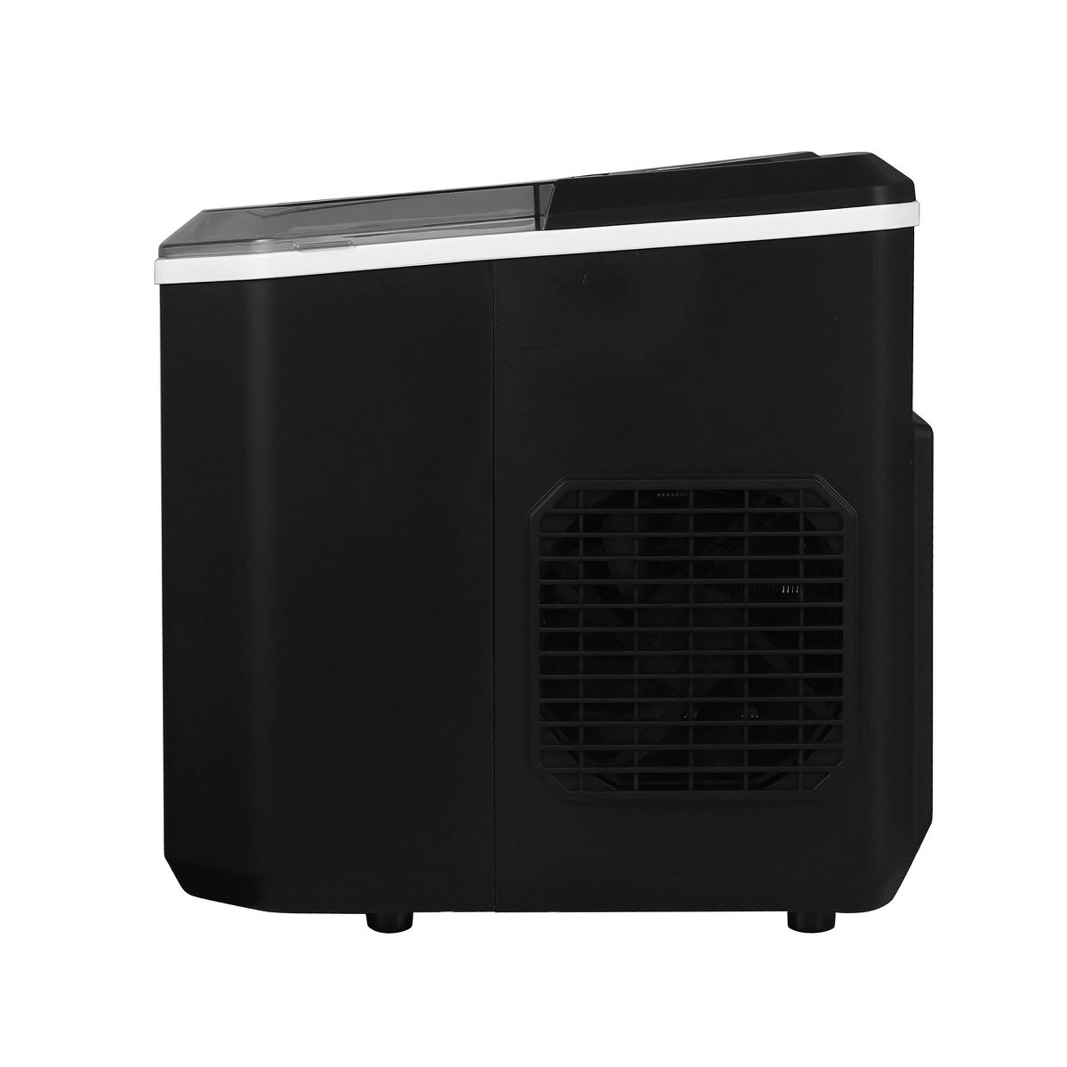 Frigidaire 26lb Compact Countertop Ice Maker Black: Portable Countertop Ice Machine, Bullet Ice, 26lb Daily Production - thumbnail 6