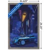 Trends International DC Comics - Batman - Skyline Bat Signal Framed Wall Poster Prints - 3 of 4