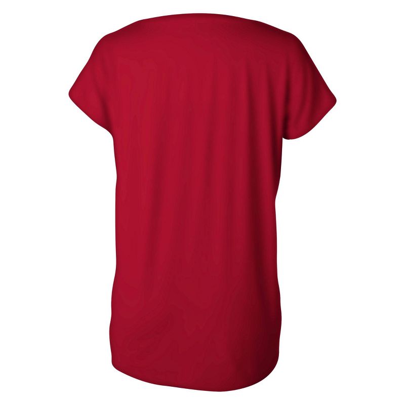 NBA Houston Rockets Women&#39;s Dolman Short Sleeve T-Shirt, 2 of 5