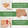 BestMassage 64 Inch Bird Cage Parakeet Cage Parrot Cage for Parakeets Cockatiels and Other Small Birds - 3 of 4