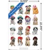 Trends International Keith Kimberlin - Puppies With Hats Unframed Wall Poster Prints - 3 of 4