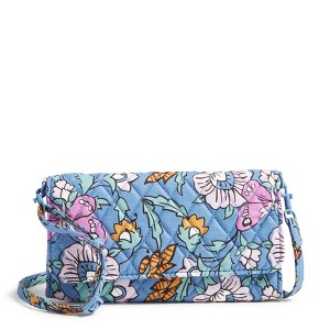 Vera Bradley Women's Outlet Cotton Wallet Crossbody Bag - 1 of 2