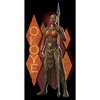 Women's Black Panther: Wakanda Forever Okoye Pattern T-Shirt - 2 of 4