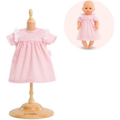 Corolle Mon Premier Poupon Candy Dress for 12" Baby Dolls, Pink