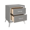 New Classic Furniture,Huxley Nightstand-Gray - 4 of 4