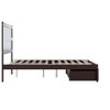 AFI Furnishings NoHo Platform Bed F with Foot Drawer ES - 3 of 4