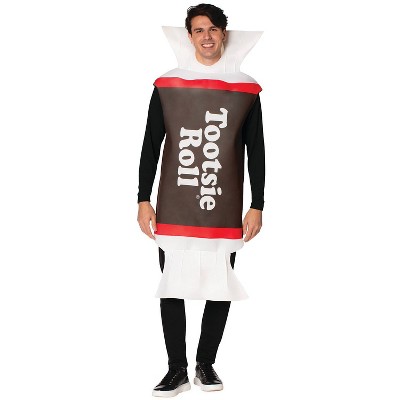 Imposta Costumes Adult Tootsie Roll Tunic Costume Bodysuit Brown One Size