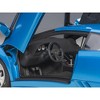Lamborghini Diablo SE30 Blu Sirena Blue Metallic 1/18 Model Car by Autoart - 4 of 4