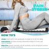 Sorbus 51 Inch Acupressure Mat, Pillow & Carry Bag Set - Helps with Stress, Back & Neck Pain - Great for Muscle Relaxation, Sciatica, & Meditation - 3 of 4