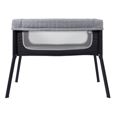Gray Lightweight Breathable Polyester Baby Bassinet