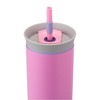 Owala 24oz Stainless Steel Straw Tumbler - Electric Orchid
