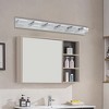 DOMETOUR Modern 6-Light Chrome LED Vanity Mirror Light Fixture For Bathrooms And Makeup Tables - 4 of 4